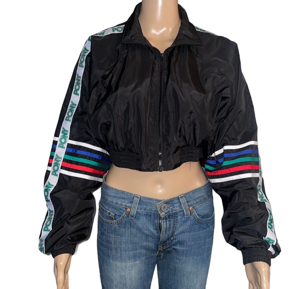 Forever 21 Pony cropped windbreaker - Picture 4 of 8
